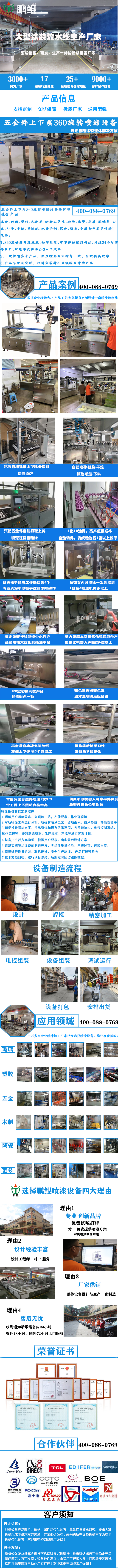 五金件上下層360旋轉(zhuǎn)噴漆設(shè)備