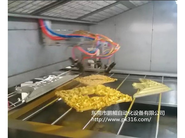 平面工藝品自動噴漆線解決方案