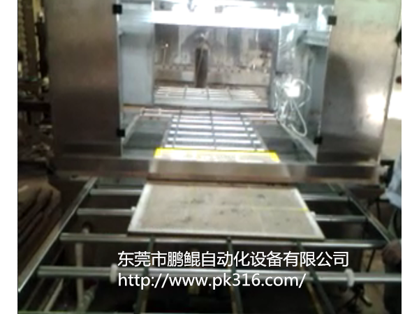 鋼化玻璃自動噴漆設(shè)備解決方案