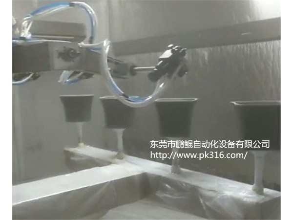 花盆自動(dòng)噴漆設(shè)備解決方案