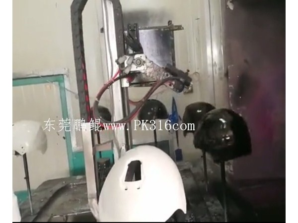安全頭盔自動噴漆設備