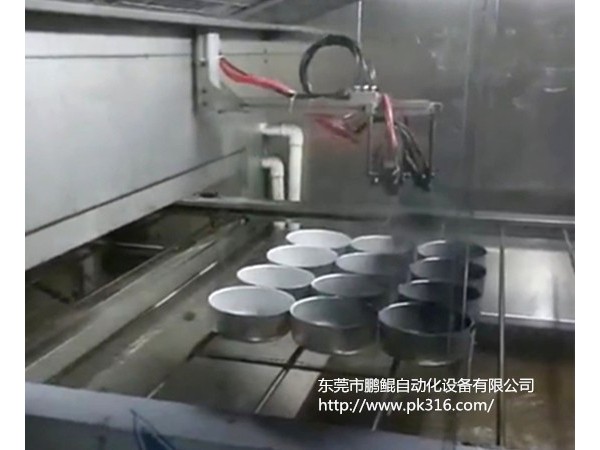 不粘鍋?zhàn)詣?dòng)噴涂線解決方案