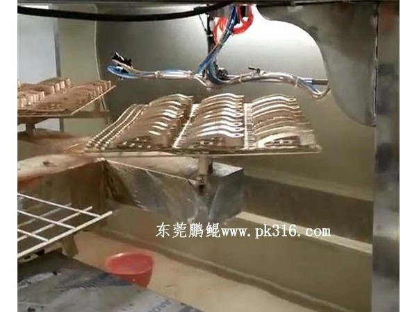 五金塑料手柄自動噴涂設備解決方案