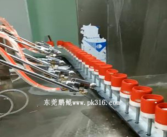 固定槍自動噴漆流水線2