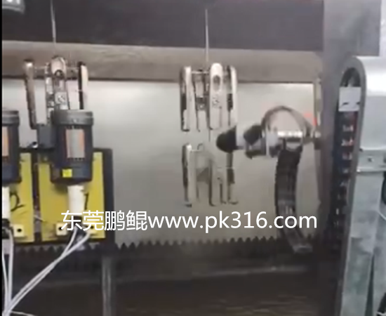 智能鎖自動噴漆生產(chǎn)線