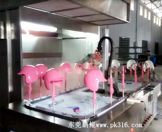 頭盔自動(dòng)噴涂設(shè)備 (2)