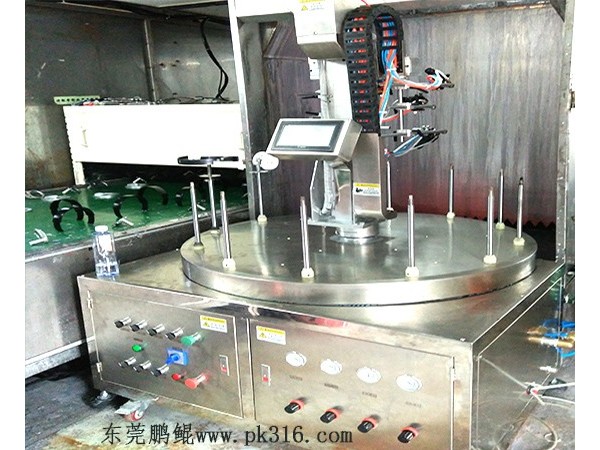 耳機自動噴涂機.
