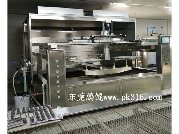 4槍往復(fù)機噴涂機視頻,廠家提供各種噴涂案例!